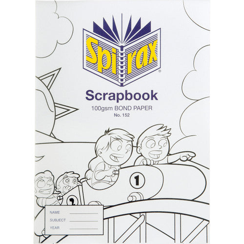 Spirax 152 Scrapbook 335 x 245mm 100gsm 64 Page PP Clear