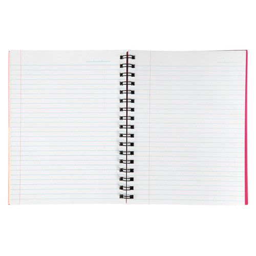 Spirax Hardcover Notebook 225 x 175mm 200 Pages Pink