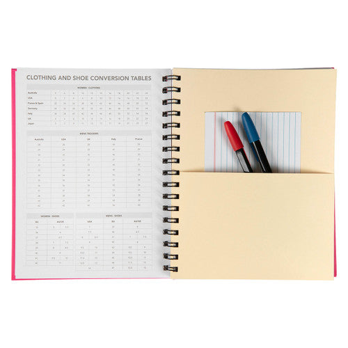 Spirax Hardcover Notebook 225 x 175mm 200 Pages Pink