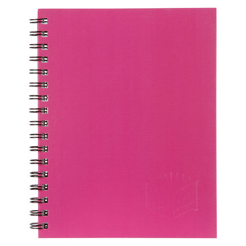 Spirax Hardcover Notebook 225 x 175mm 200 Pages Pink
