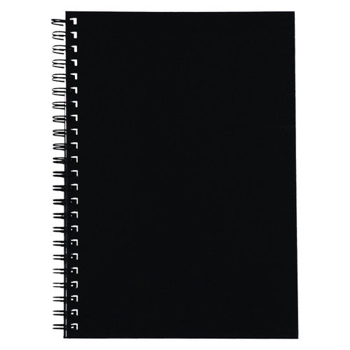Spirax Hardcover Notebook A4 200 Pages Black