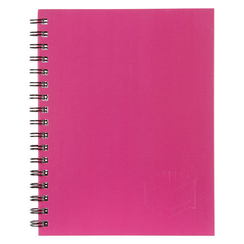 Spirax Hardcover Notebook A4 200 Page Pink
