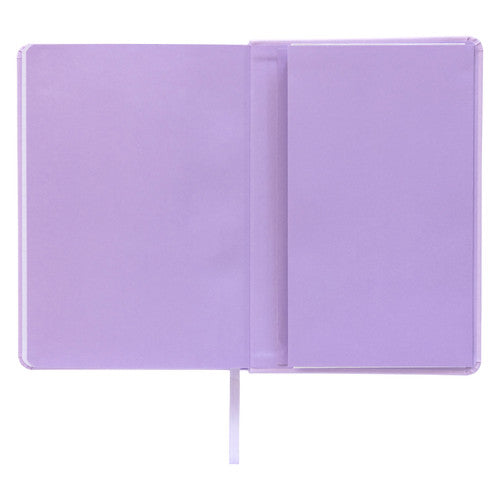 Spirax Platinum Premium Journal A5 160 Page 7mm Lined Lilac Pack of 10
