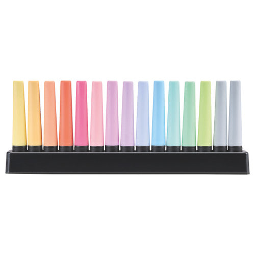 Stabilo Boss Original Pastel Highlighter Desk Set of 15 Assorted Colours