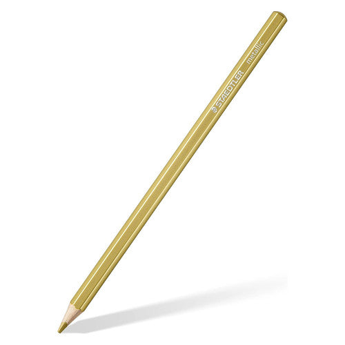 Staedtler 146M Design Journey Metallic Coloured Pencils Tin of 12