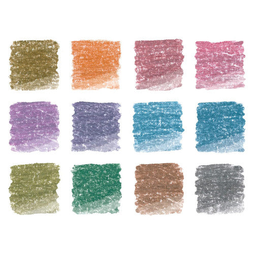 Staedtler 146M Design Journey Metallic Coloured Pencils Tin of 12