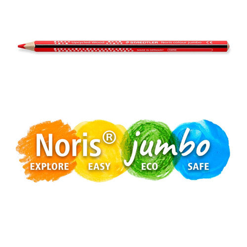 Staedtler 128 NC12P1 Noris Colour Jumbo Coloured Pencils Box of 12