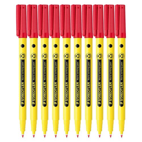 Staedtler 307 Noris Writing Pen Red Box of 10
