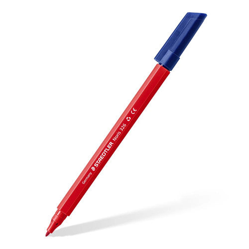 Staedtler 326 Noris Club Fibre Tip Pens Assorted Colours Pack of 10