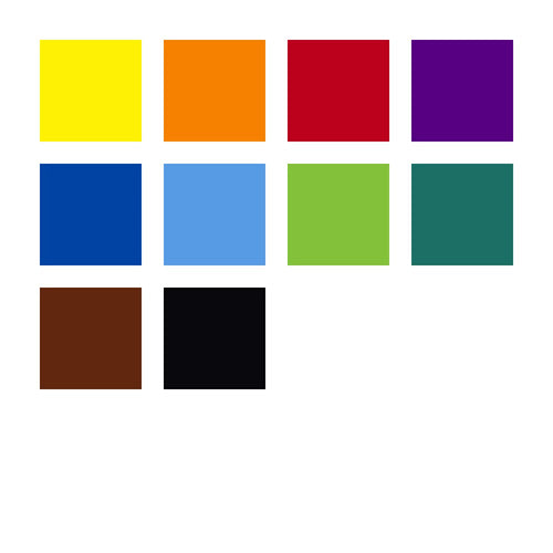 Staedtler 326 Noris Club Fibre Tip Pens Assorted Colours Pack of 10