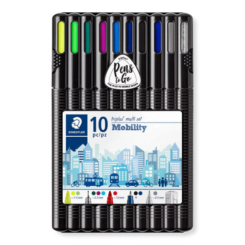 Staedtler 34 Triplus Multi Set Assorted Colours Mobility Set