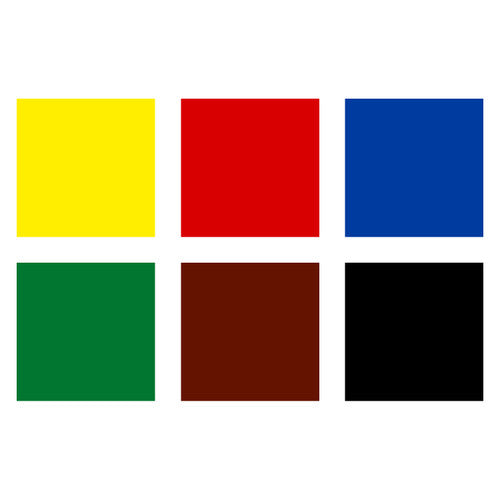 Staedtler 371 Pigment Arts Brush Pen Basic Colours Pack of 6