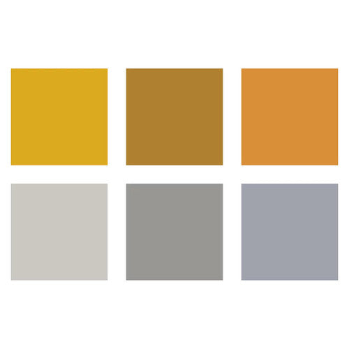 Staedtler 371 Pigment Arts Brush Pen Greys and Caramels Pack of 6