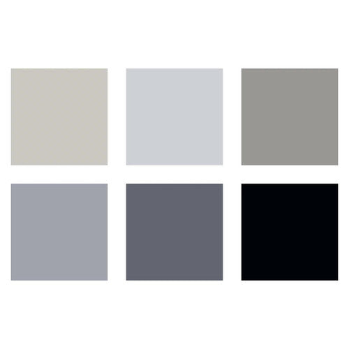 Staedtler 372 Pigment Arts Soft Brush Pen Grey Colours Pack of 6