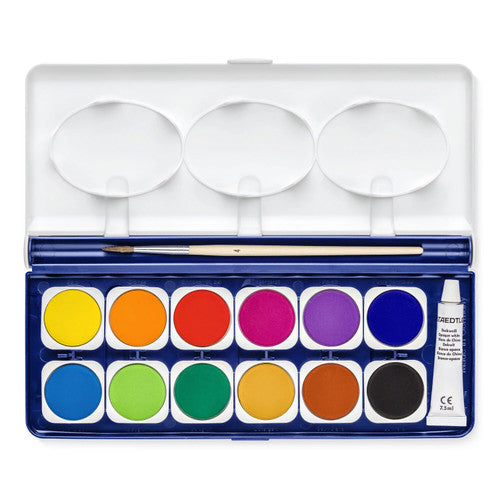 Staedtler 888 Watercolour Paints Tray with Brush