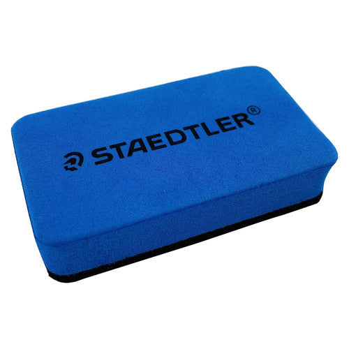 Staedtler Lumocolor Whiteboard Compact Marker Bullet Point Plus Eraser Black Pack of 2