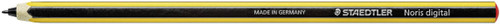 Staedtler 180 22-1 Noris Digital Stylus Pencil Fine 0.7mm Tip for Chromebook Yellow and Black