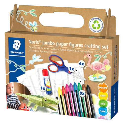 Staedtler Noris Jumbo Paper Figures Crafting Set