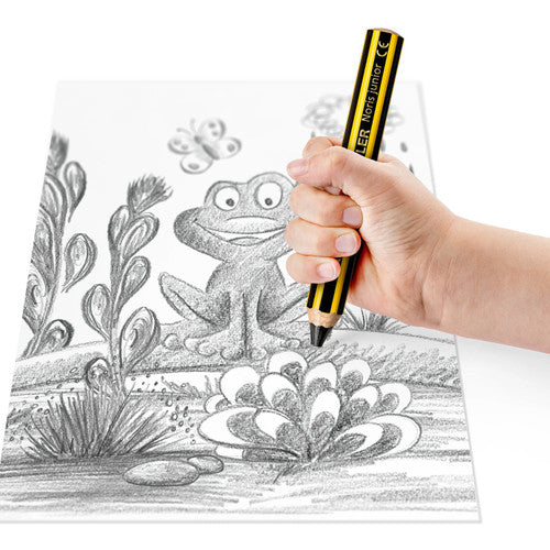 Staedtler Noris Junior 2B Graphite Pencil Box of 6 141-2B