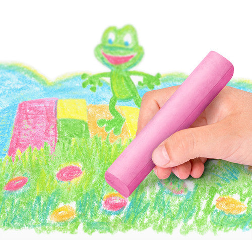 Staedtler Noris Junior Sidewalk Chalks Box of 6 Assorted Colours 2365 C6