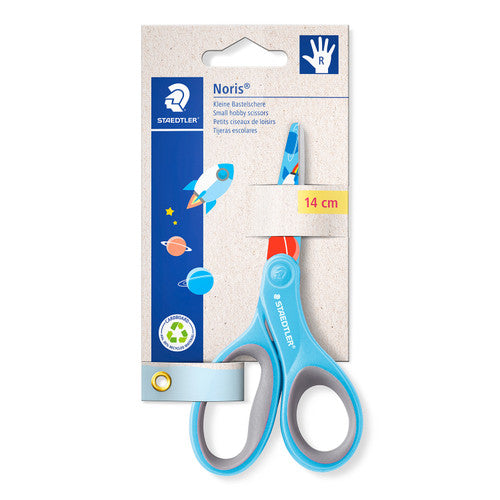 Staedtler Noris Pastel Scissors 14cm 4 Assorted Colours 965 14P BK
