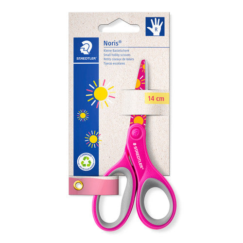Staedtler Noris Pastel Scissors 14cm 4 Assorted Colours 965 14P BK