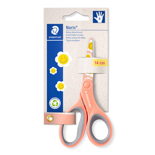 Staedtler Noris Pastel Scissors 14cm 4 Assorted Colours 965 14P BK