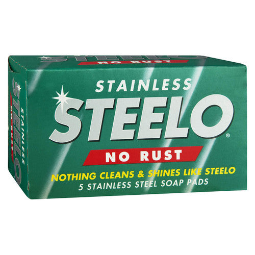Steelo Stainless Steel Soap Pads 5 Pack