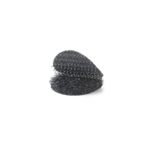 Velcro Brand Stick On Hook and Loop Dots 16mm Black Pack of 15