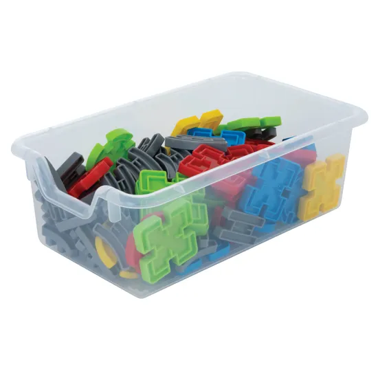 Clear Storage Tub 34 x 20.5 x 12.3cm-1