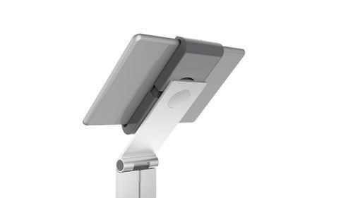 Tablet Holder Floor Stand Fits 7 to 13 Inch Silver