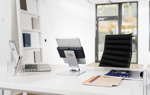 Tablet Holder Table Stand Silver