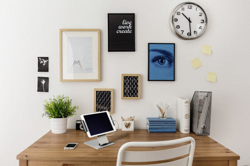 Tablet Holder Table Stand Silver