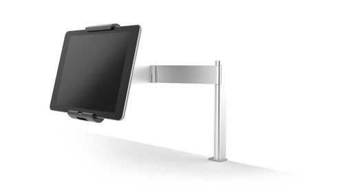 Desktop Tablet Holder Table Clamp Silver