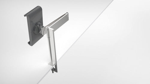 Desktop Tablet Holder Table Clamp Silver