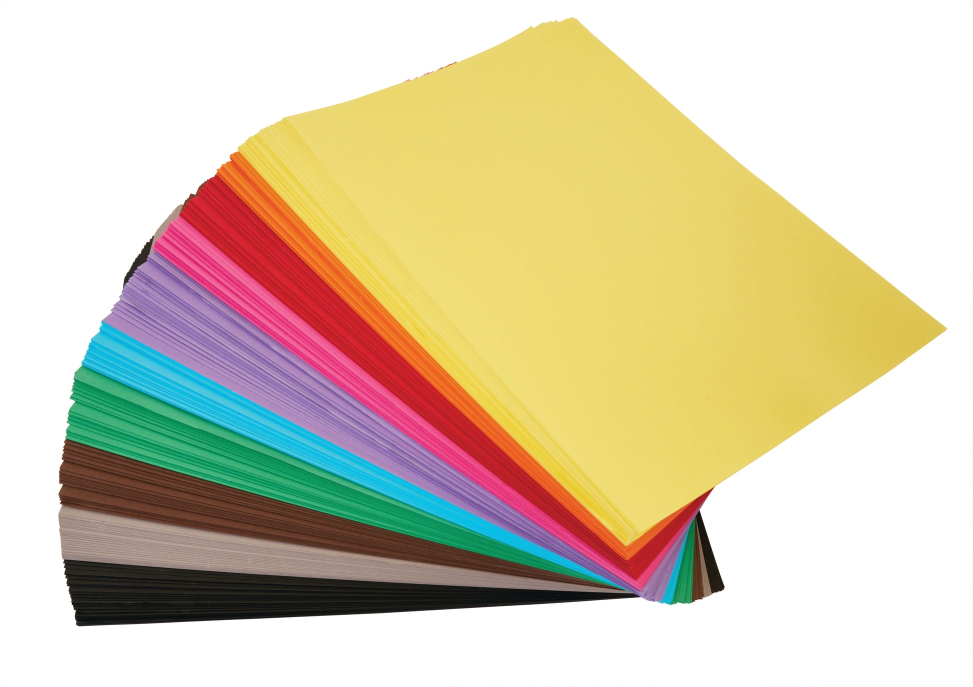 Assorted Cover Paper A4 120gsm Pack of 500 Ten Colours Double Sided-2
