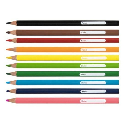 Texta Maxi Triangular Coloured Pencils Assorted Box of 10