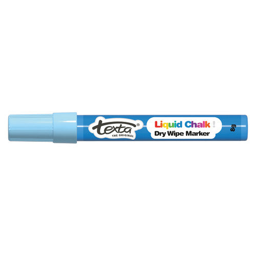 Texta Liquid Chalk Marker Bullet Tip Blue