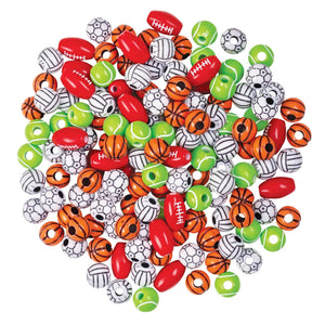 Zart Sports Beads Assorted 150g