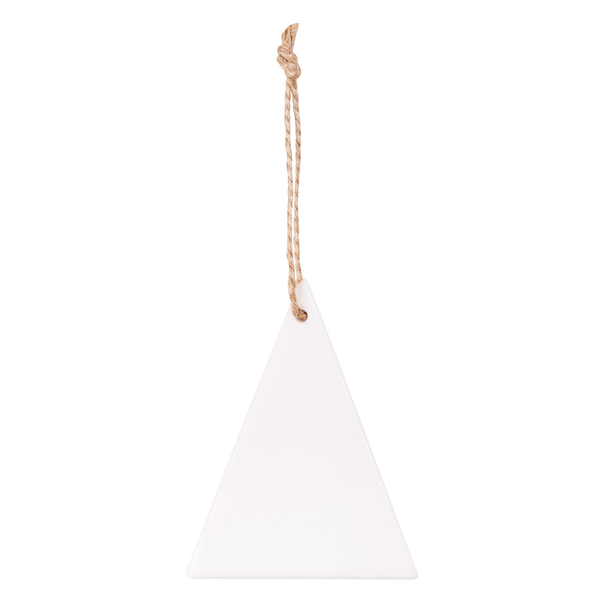 Zart Ceramic Star and Triangle Shapes Pack of 10 Decorate-Your-Own Ornaments-2
