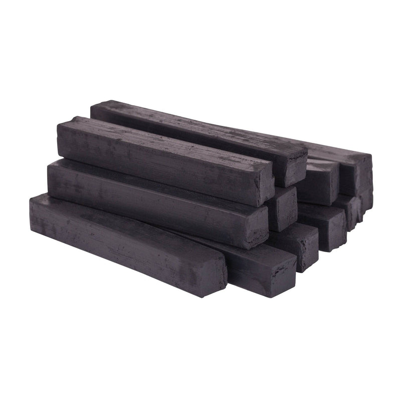 Zart Compressed Charcoal Sticks Black Pack of 50 Class Pack-2