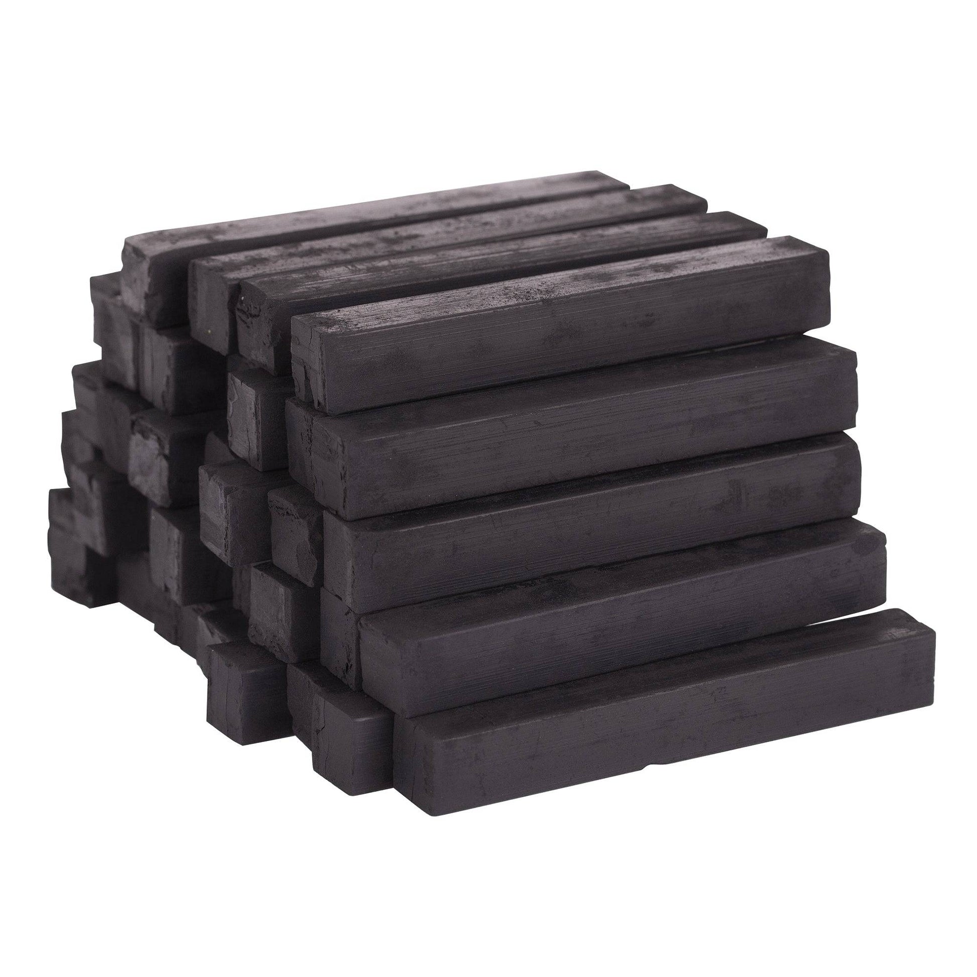 Zart Compressed Charcoal Sticks Black Pack of 50 Class Pack-3
