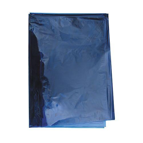 Sheet of blue Zart cellophane