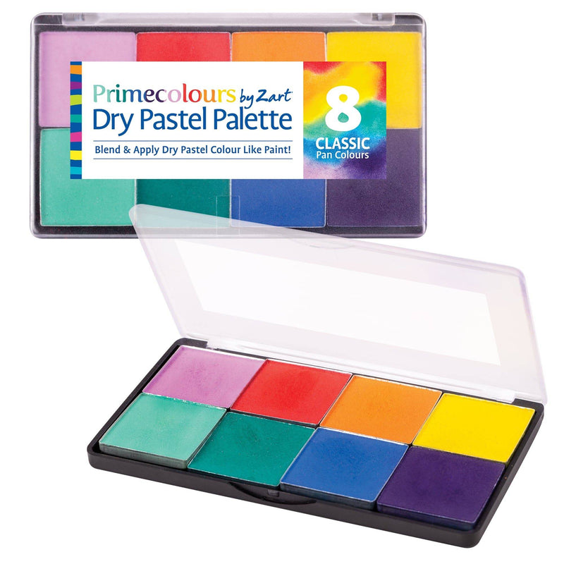Zart Pastel Palettes Basics 8 Pan Colours in One Case-1