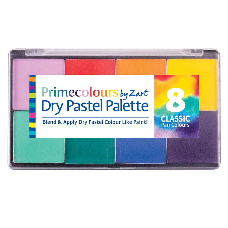 Zart Pastel Palettes Basics 8 Pan Colours in One Case-2