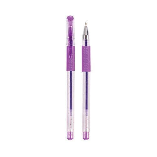 Single purple Zart Basics glitter pen