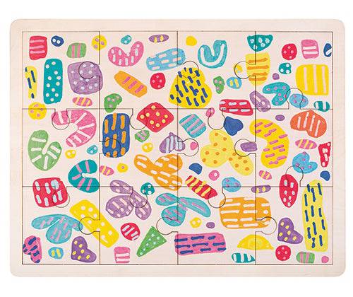 Zart Large Jigsaw Canvas Wooden Puzzle Painting Surface-3