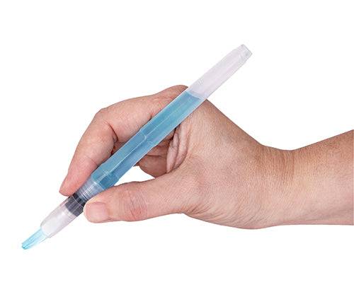 Zart Water Brush Refillable Flat Pack of 8 Built-In Water Reservoir-2