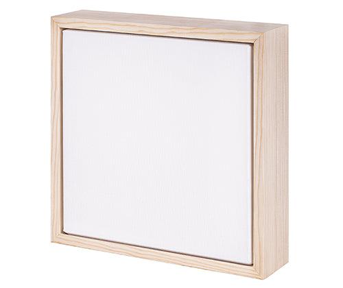 Zart Floating Wooden Box Canvas 30.5 x 30.5cm-2