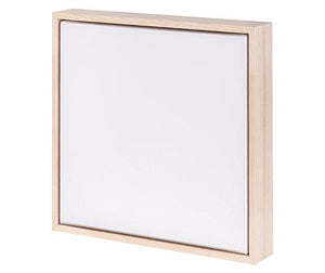Zart Floating Wooden Box Canvas 30.5 x 30.5cm